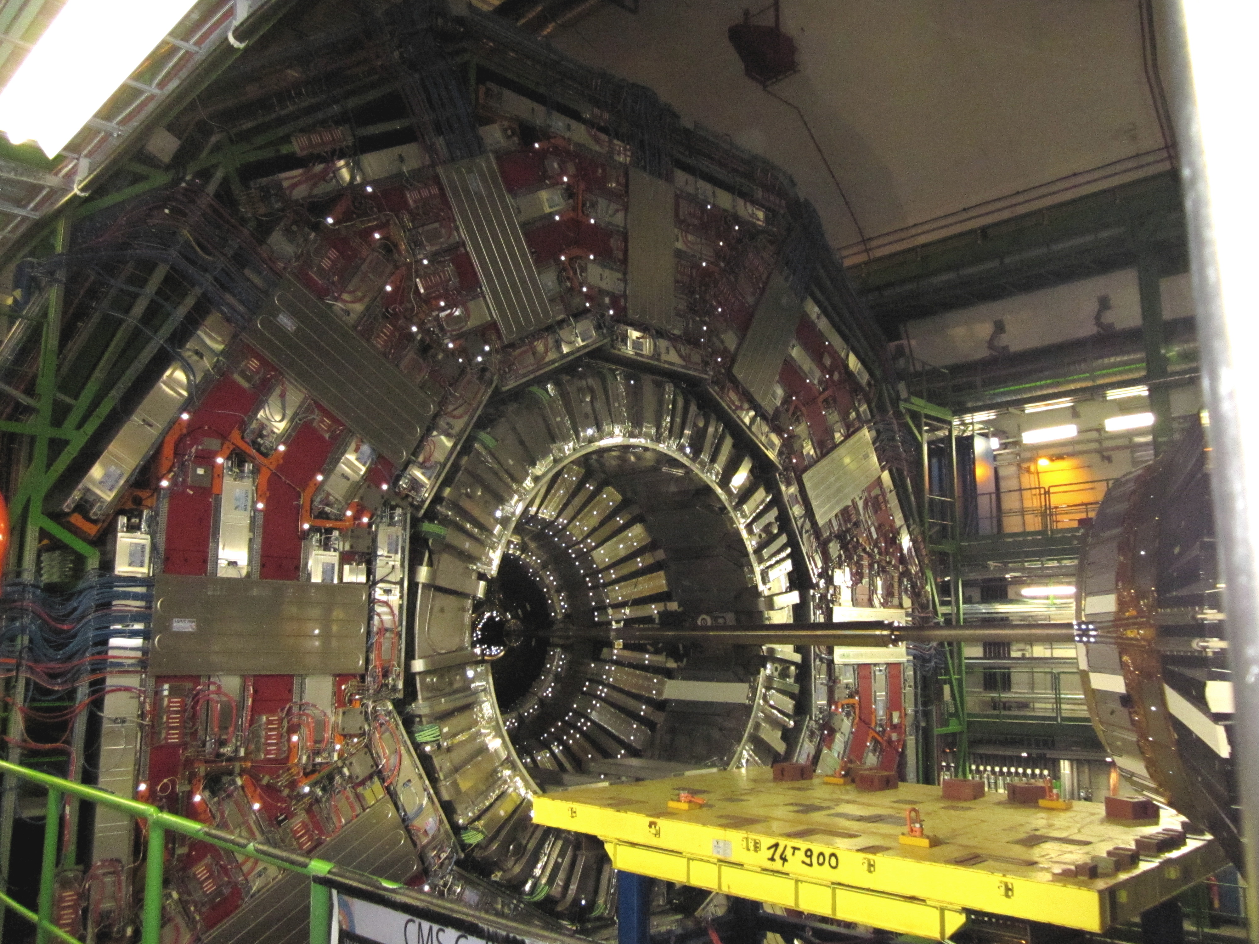 Photo of the CMS Detector