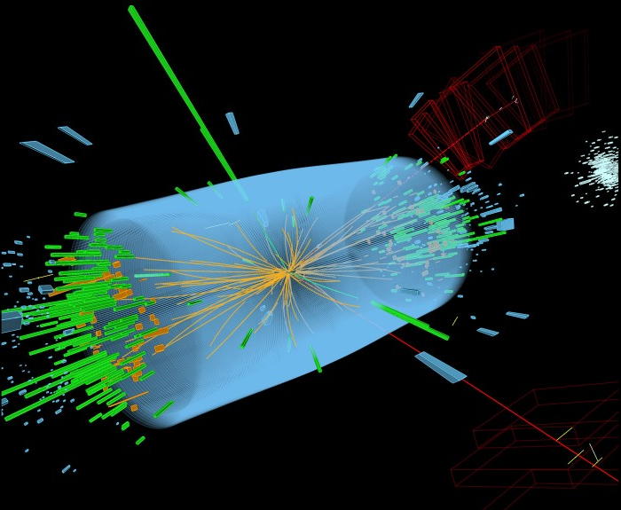 The Event Display of a Higgs Particle