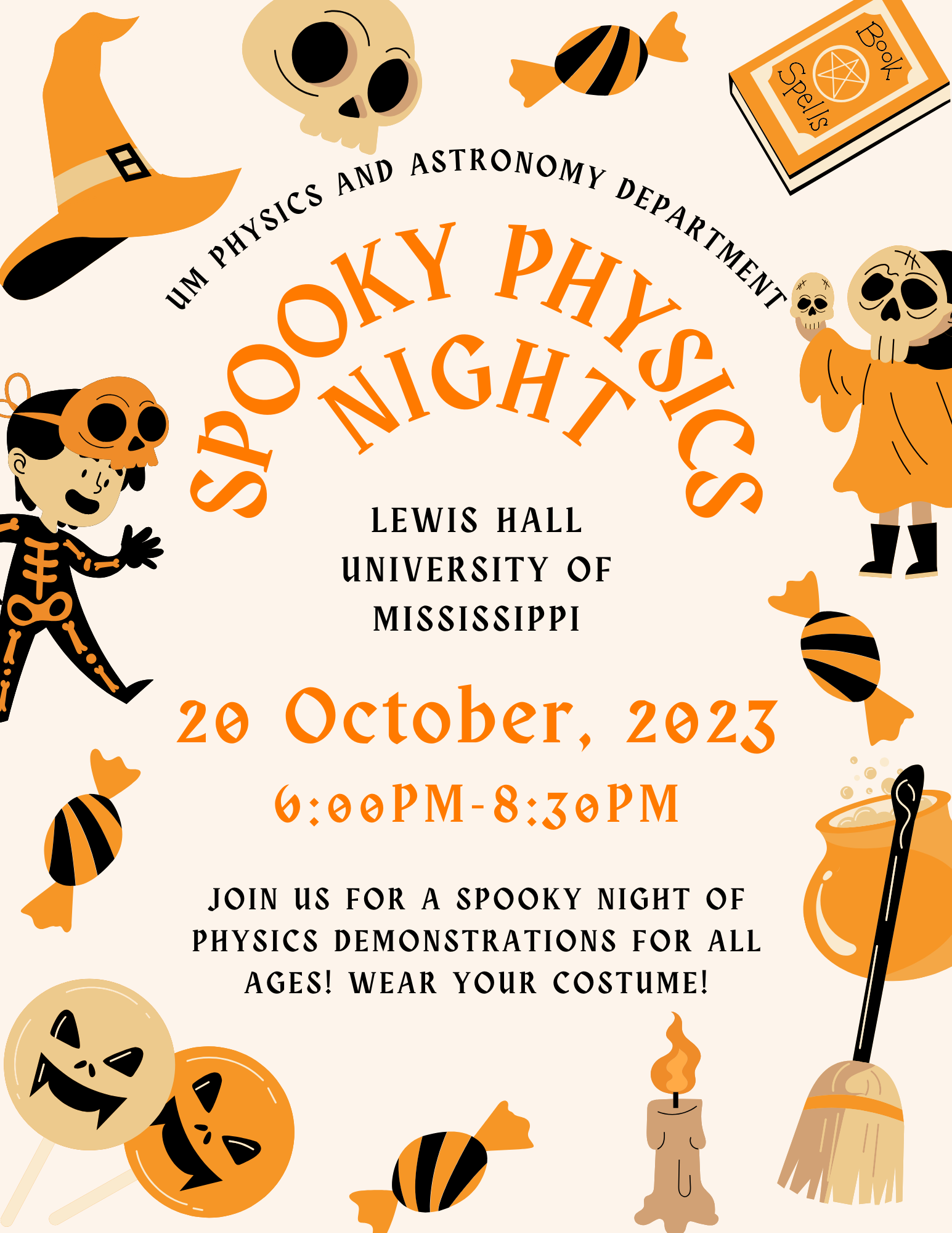 Spooky Physics Night